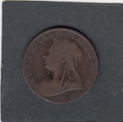 Beschrijving: 1 Penny  VICTORIA  